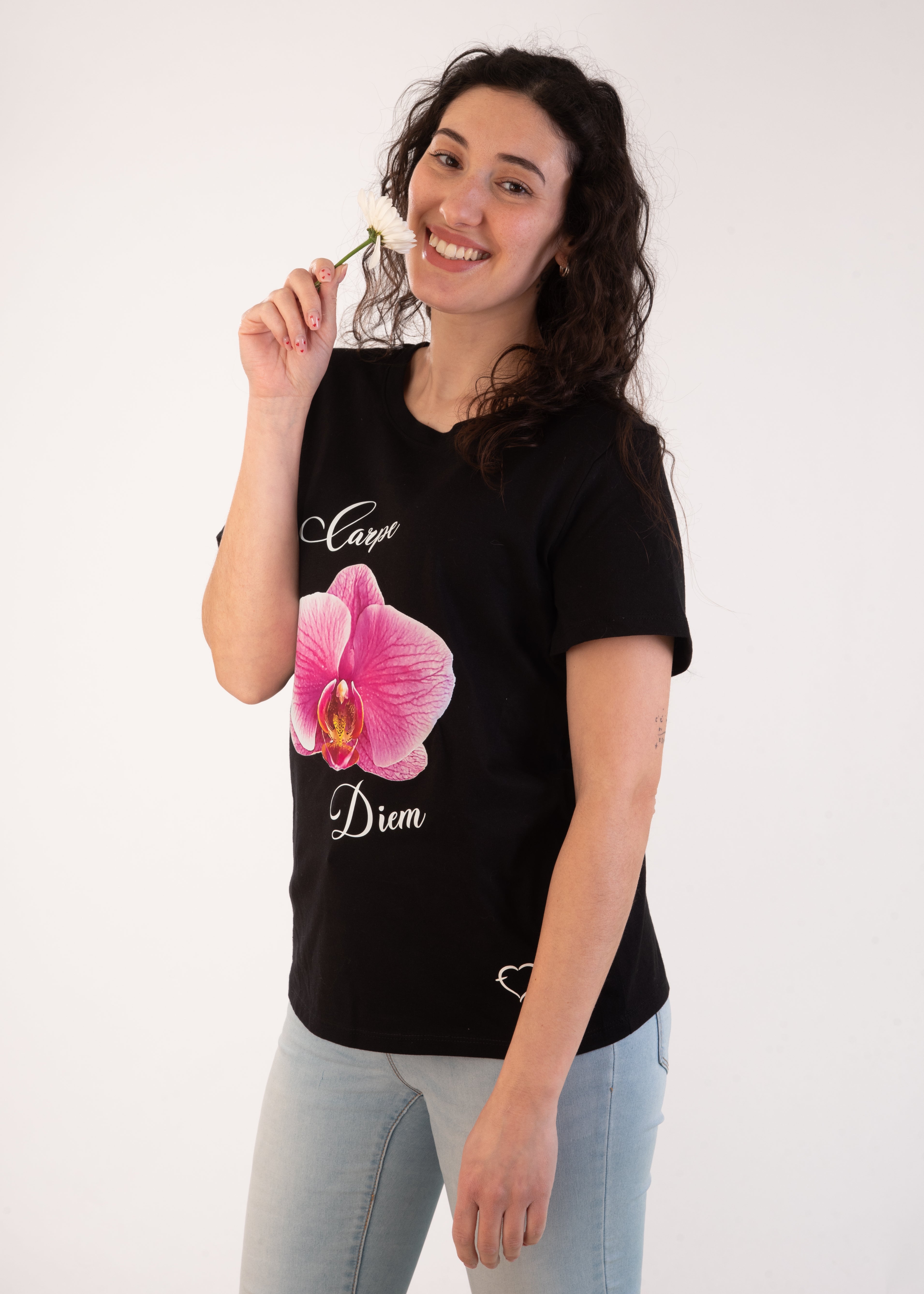 T-shirt Linea Orchidea