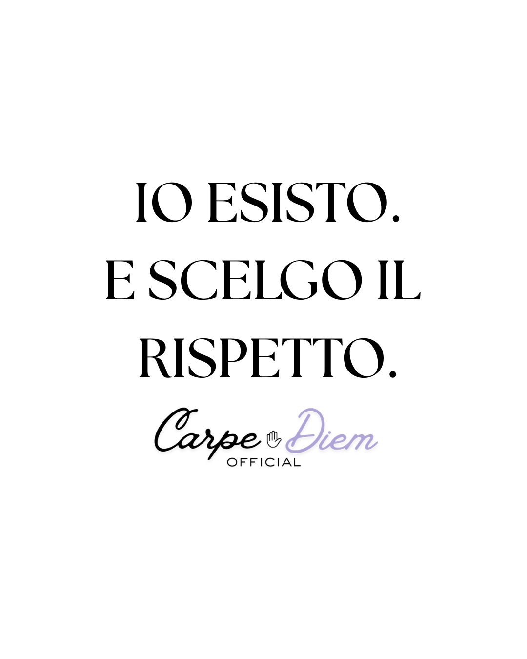 LINEA : "IO ESISTO"