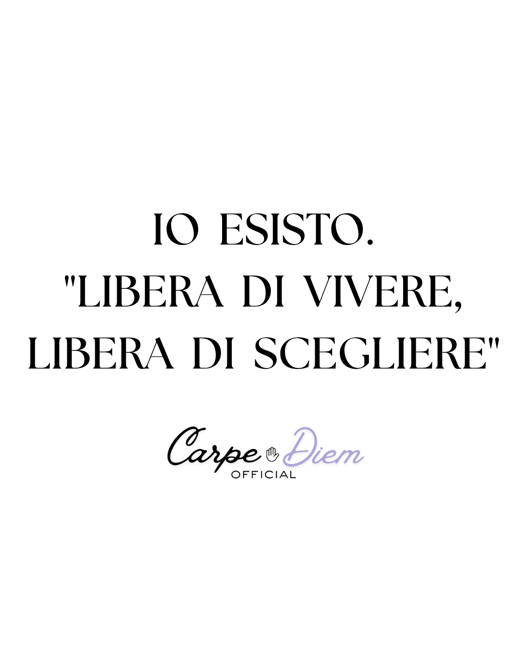 LINEA : " IO ESISTO "
