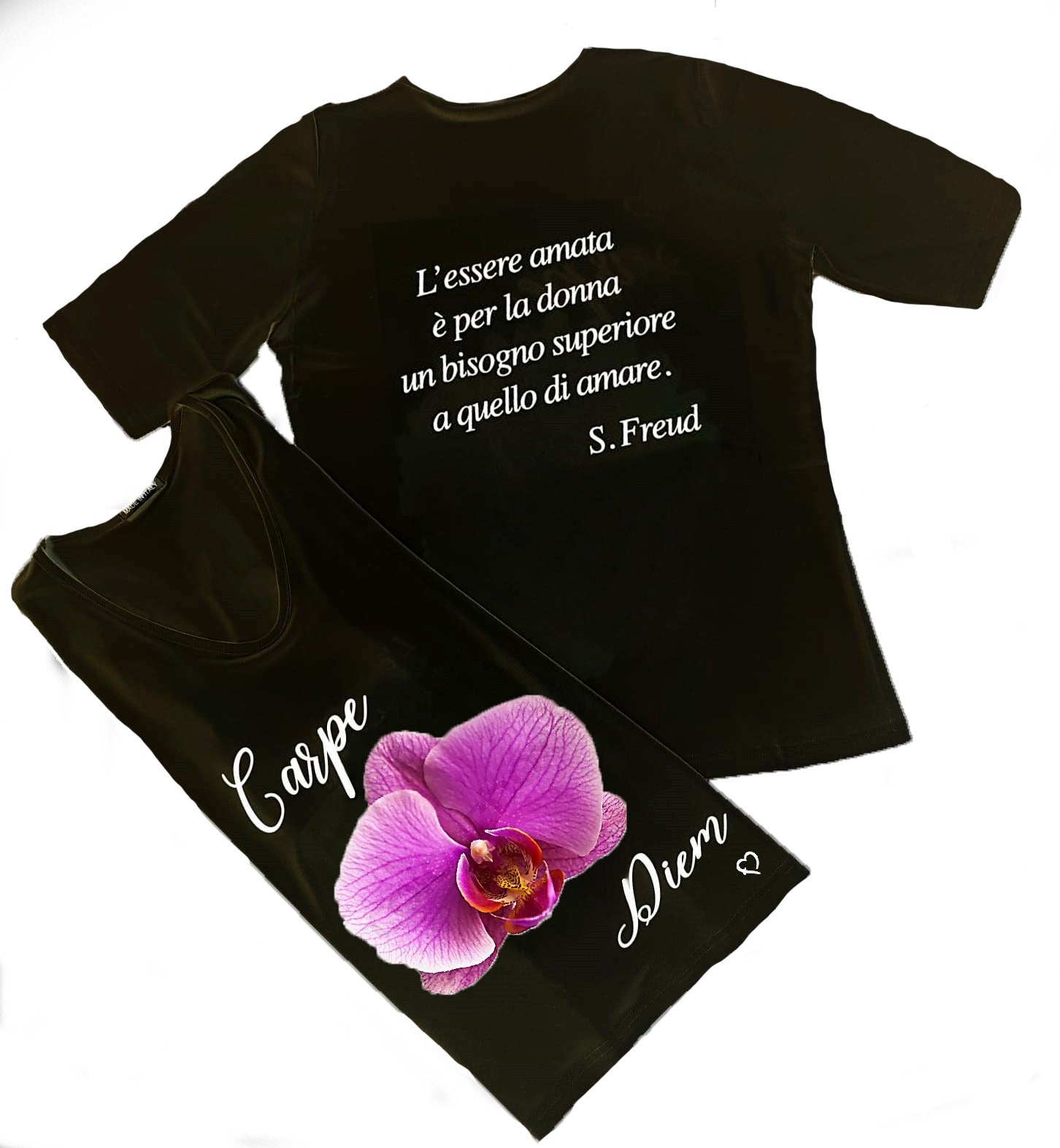 T-shirt Linea Orchidea