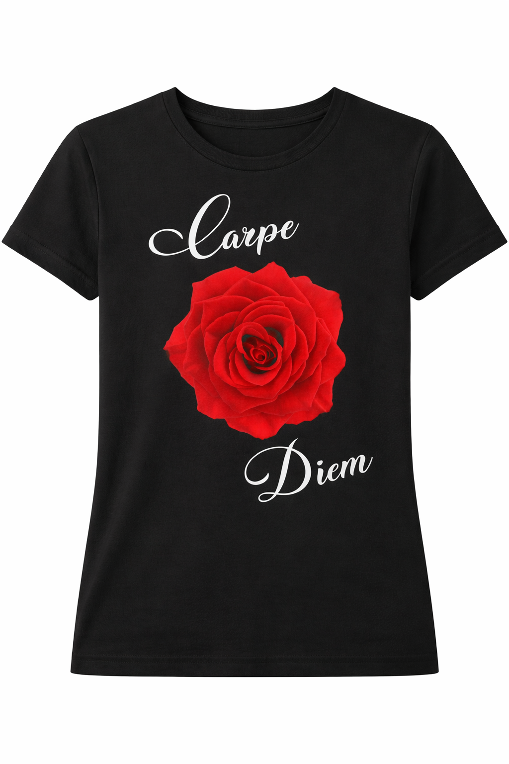 T-shirt Rosa rossa
