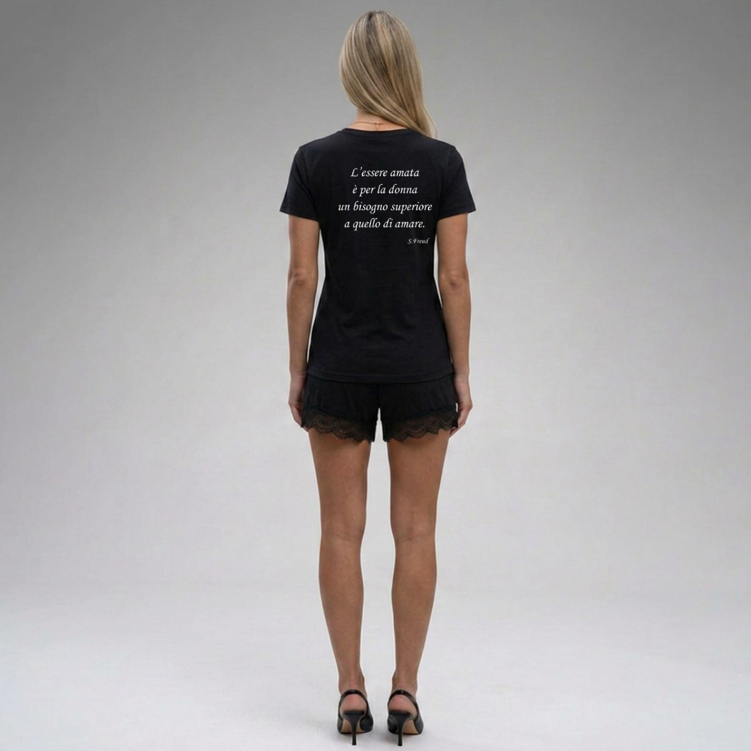 T-shirt Linea Orchidea