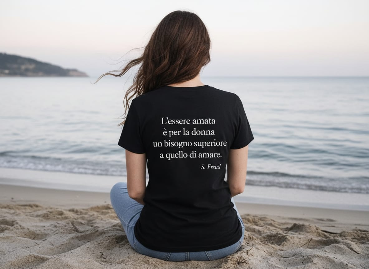 T-shirt Linea Orchidea